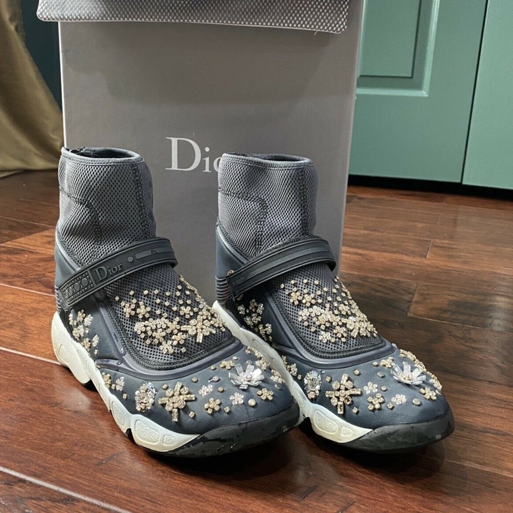 Christian Dior Embroidered Fusion Sneakers